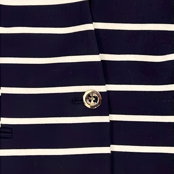 Banana Republic Striped Ponte Modern Blazer - Picture 3 of 11